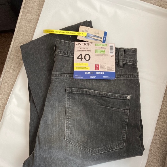 Livergy Mens Jeans Slim Fit 